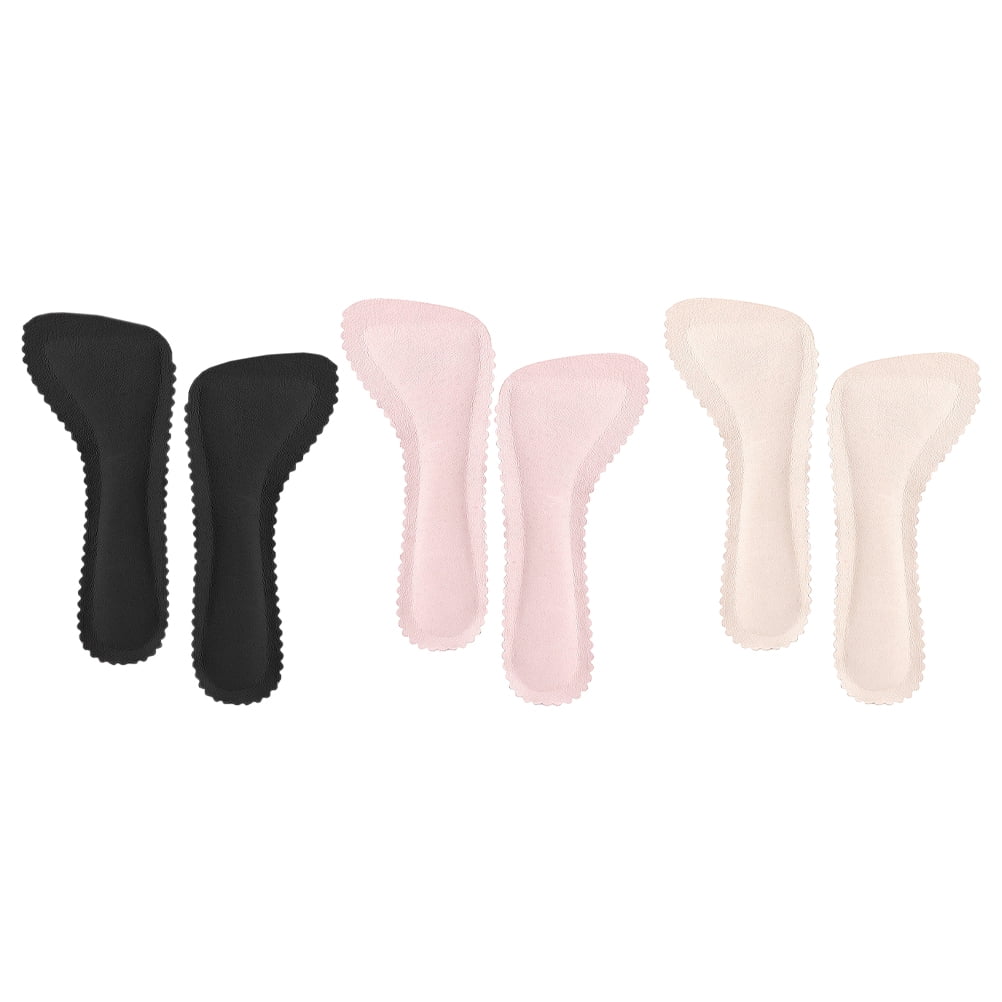3 Pairs Sandal Insert Pads Antiwear Shoes Inserts Pumps High Heels for