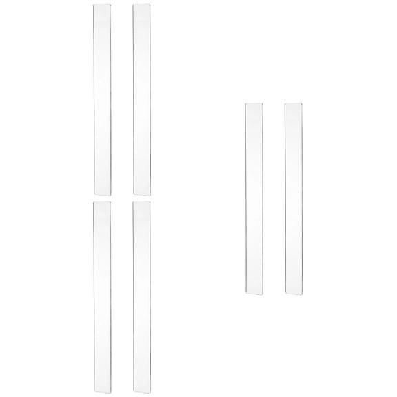 3 Pairs Rolling Pin Thickness Guides Scoring Tool Sticks for Even Dough Thickness and Baking Precision