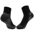 thumbnail image 1 of 3 Pairs Sport Socks for Men Breathable Trail Running Socks Quick Dry Sock for Hiking Outdoor Sports Lightweight Compression Socks Moisture Control, 1 of 3