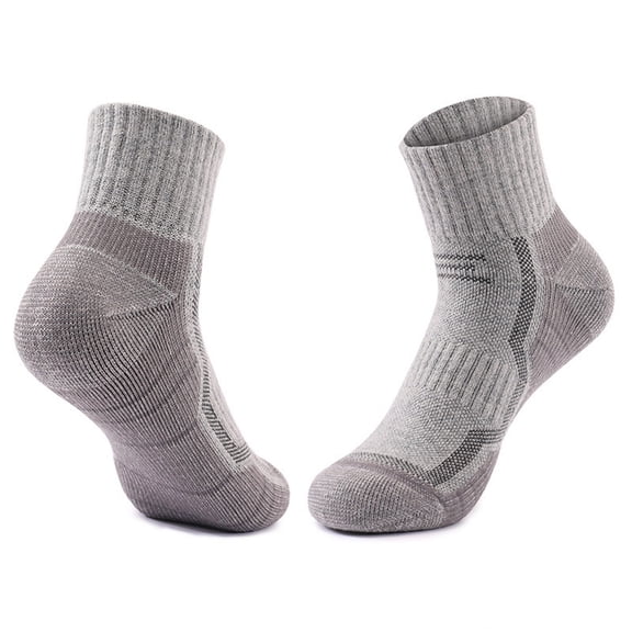 3 Pairs Sport Socks for Men Breathable Trail Running Socks Quick Dry Sock for Hiking Outdoor Sports Lightweight Compression Socks Moisture Control