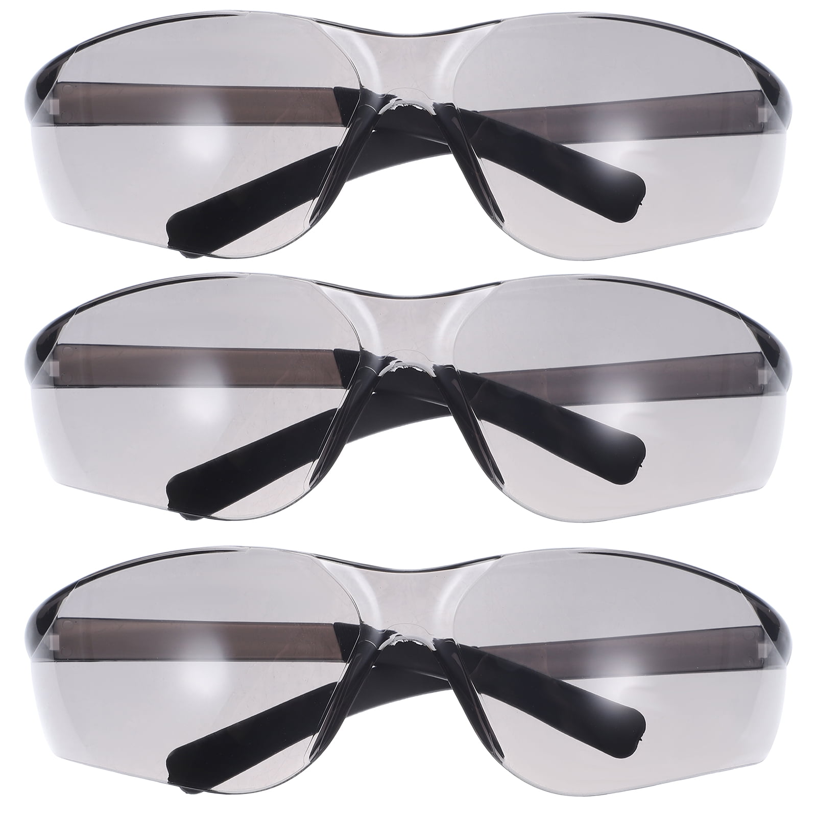 3 Pairs Sunglasses Safety over Interchangeable Lenses Bike 