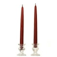 thumbnail image 1 of 3 Pairs Taper Candles Unscented 6 Inch Burgundy Tapers .88 in. diameter x 6 in. tall, 1 of 1