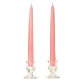 thumbnail image 1 of 3 Pairs Taper Candles Unscented 6 Inch Dusty Pink Tapers .88 in. diameter x 6 in. tall, 1 of 1