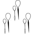 3 Pairs Topsy Tool, Topsy Tail Hair Tool, Hair Loop Tools, Hair Pull