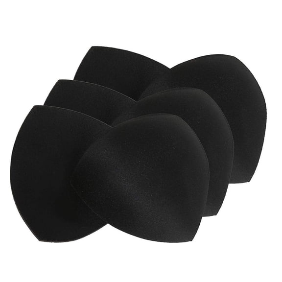 3 Pairs Triangle Sports Bra Inserts Push Up Breast Bra Insert Pads Removable