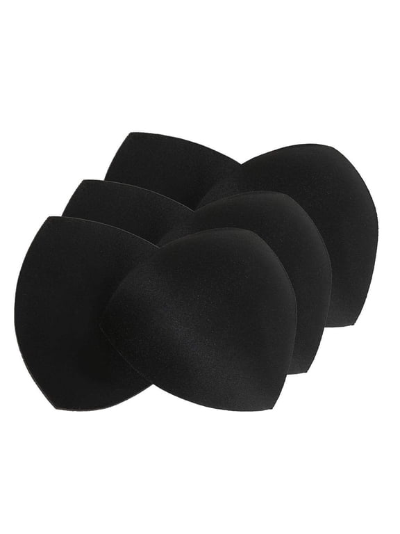 3 Pairs Triangle Sports Bra Inserts Push Up Breast Bra Insert Pads Removable