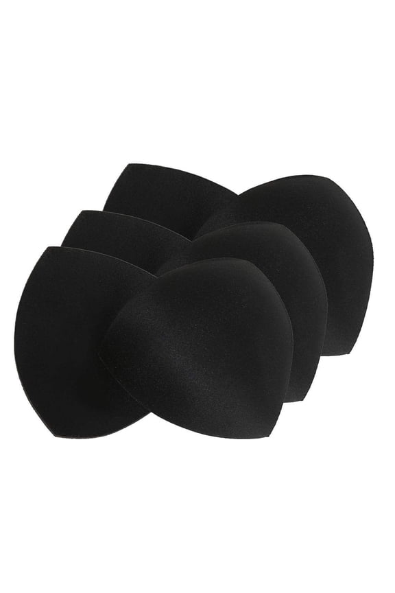 3 Pairs Triangle Sports Bra Inserts Push Up Breast Bra Insert Pads Removable