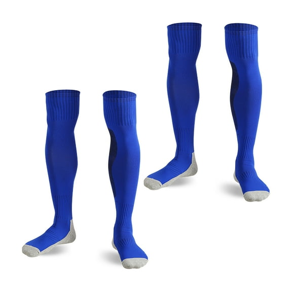3 Pairs Ultra Long Over Knee Football Socks Non Slip Colorful Soccer Socks Men Women For Baseball Softball Football