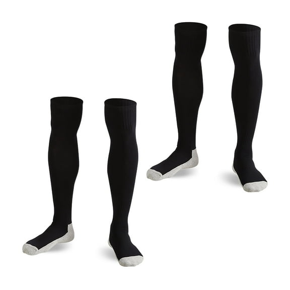 TELOLY 3 Pairs Ultra Long Non-Slip Soccer Socks,Colorful for Men & Women–Baseball,Softball,Football