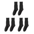 thumbnail image 1 of 3 Pairs Women Crew Socks Seamless Athletic Running Socks Soft Breathable Pile Socks Casual Mid-Tube Ankle Socks, 1 of 8