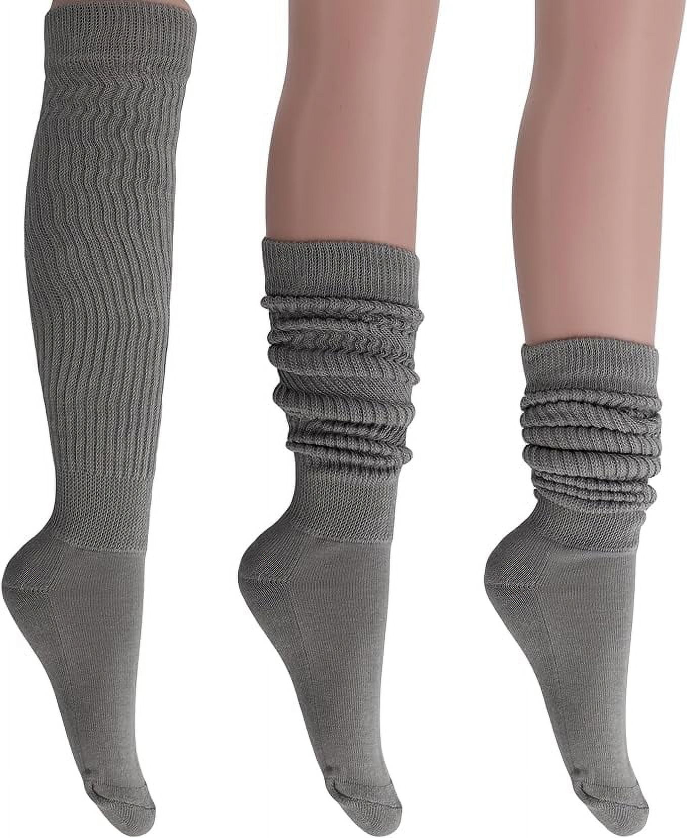 The Lightweight Scrunchie Sock Grey