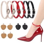 3 Pairs Womens High Heel Shoelaces   Adjustable Elastic Ankle Straps for Comfort and Style, Versatile Replacement Laces