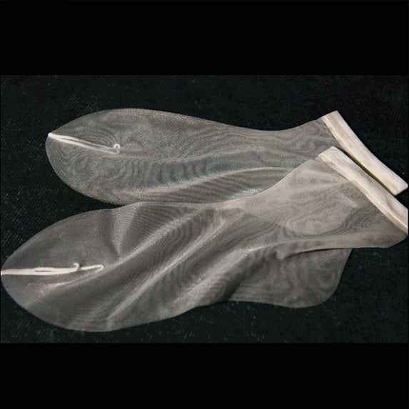 3 Pairs Womens Mesh Socks Transparent Elastic Nylon Sheer Net Ankle socks