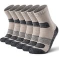 thumbnail image 1 of 3 Pairs Wool Crew Socks for Men and Women, Thermal Warm Soft Hiking Socks with Reinforced Durability, Comfortable Winter Boot Socks for Daily Wear, 1 of 1