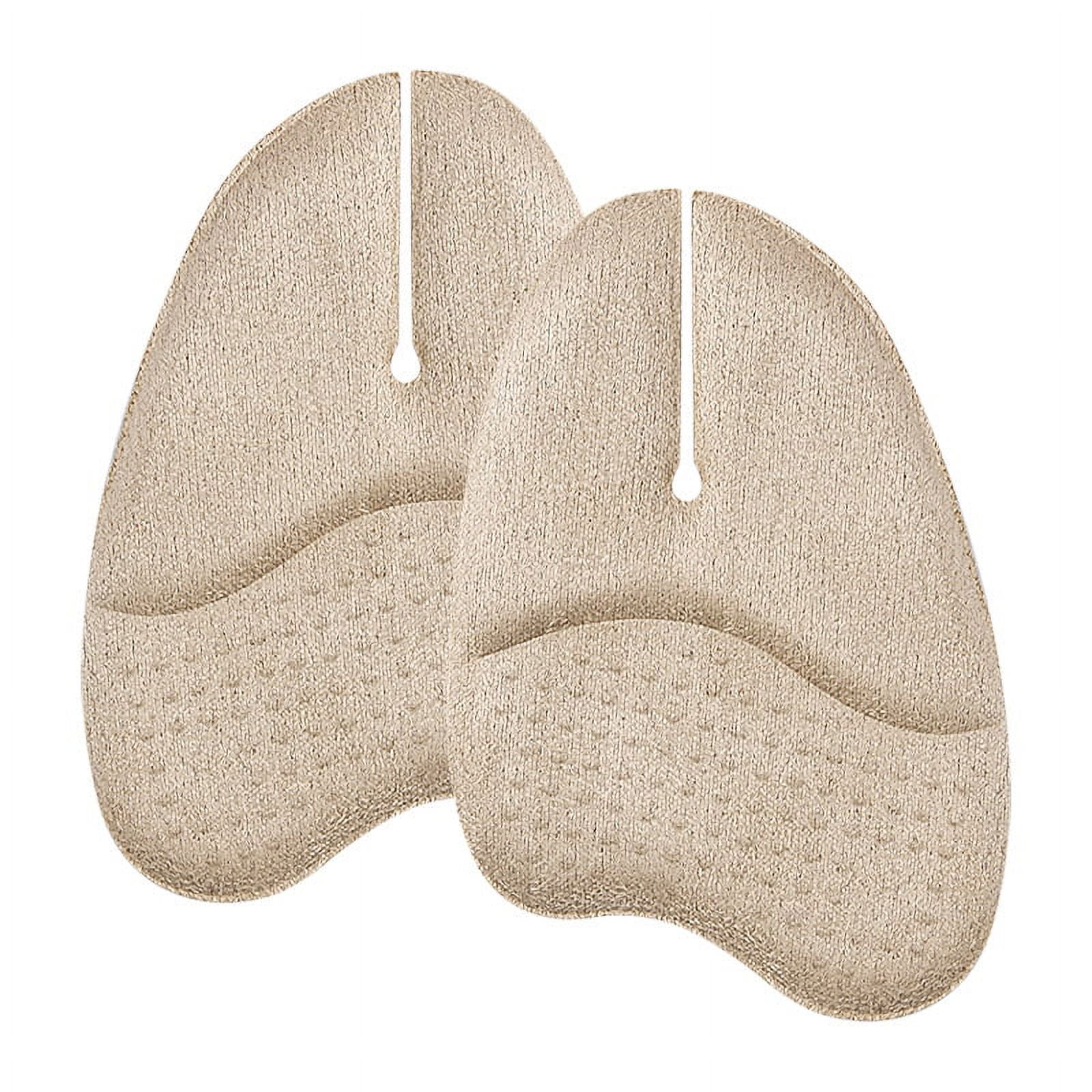 3 Pairs of Adhesive Ball of Foot Pads Forefoot Toe Cushions for Sandals