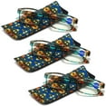 thumbnail image 1 of 3 Pairs of Anti-blue Light Reading Glasses for Women and Men, HD Fashion Blue Spring Hinge Readers Rectangle Presbyopic Glasses +3.00 with Pouch, 1 of 4