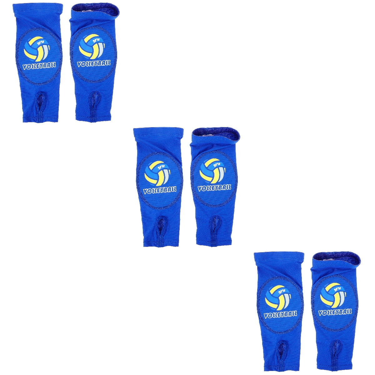 3 Pairs of Volleyball Wrist Guard Elastic Arm Sleeves Volleyball Arm