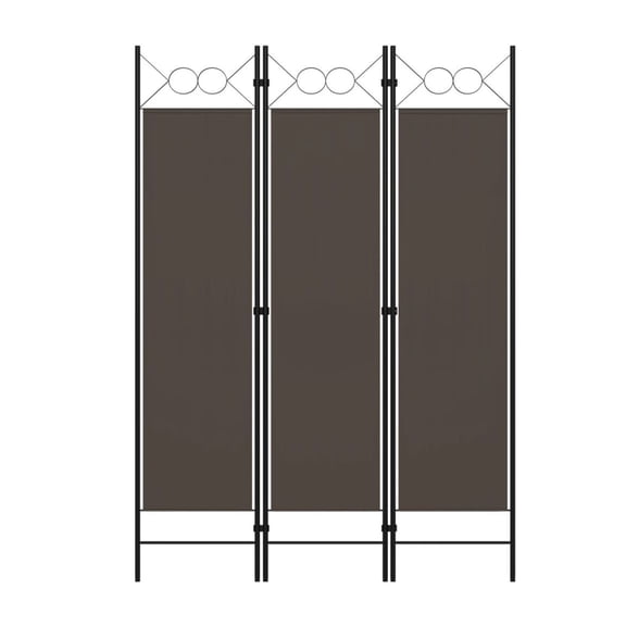 3-Panel Anthracite 47.2"x70.9"