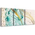 thumbnail image 1 of 3 Panel Beauty Portrait Canvas Wall Art,Marilyn Monroe,Audrey Hepburn and Brigitte Bardot with Colorful Bubble Gum Picture Prints Wall Decor, Idol Art Deco for Living Room - 12"x16"x3 Panels, 1 of 5