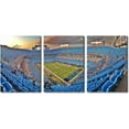 thumbnail image 1 of 3 Panel Denver Canvas Wall Art American Soccer Prints Sports Artwork Wall Decor Stadium Picture Canvas Art for Bedroom Living Room Broncos Stadium Paintings Posters Framed Ready to Hang (42"Wx20"H), 1 of 5