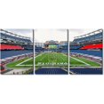 thumbnail image 1 of 3 Panel Denver Canvas Wall Art American Soccer Prints Sports Artwork Wall Decor Stadium Picture Canvas Art for Bedroom Living Room Broncos Stadium Paintings Posters Framed Ready to Hang (42"Wx20"H), 1 of 5
