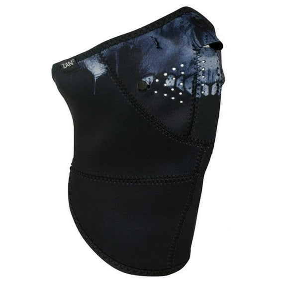 3 Panel Neo-X Neoprene Mask, Midnight Skull