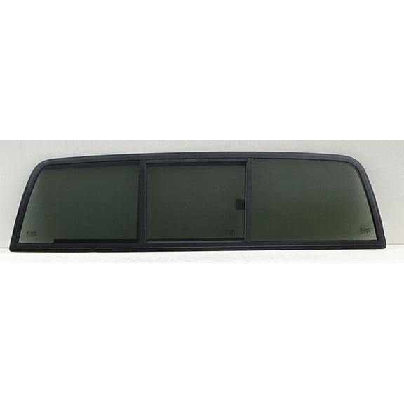 With Gasket Rear Sliding Window Glass Back Slider Complete Set Compatible with Toyota Tacoma Pickup 1995-2004 Models