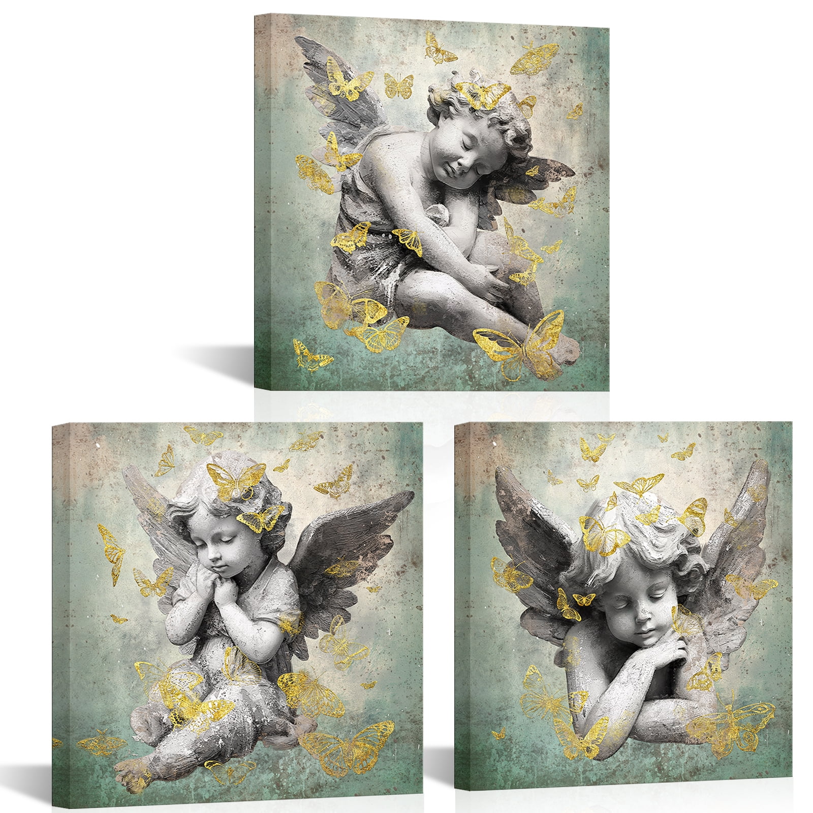 Angel with Butterfly Wings Coloringkind Printables, image size:1600x1600