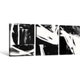 thumbnail image 1 of 3 Panels Black and White Abstract Canvas Wall Art Prints Black White Ink Painting Modern Art Prints for Living Room Bedroom Décor 12"x16", 1 of 5