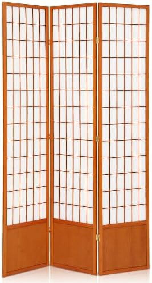 3Panels Room Dividers and Folding Privacy Screens 6.5ft High Oriental