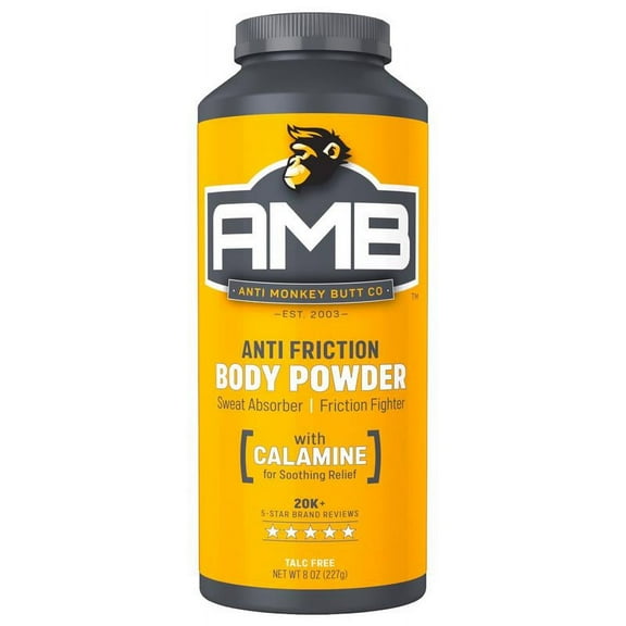 3 Pc, Anti Monkey Butt Anti-Friction Powder 8 Oz