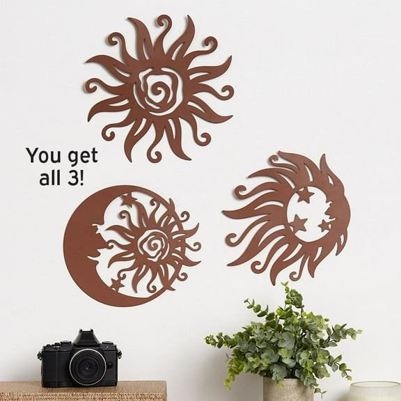 3-Pc. Celestial Wall Art