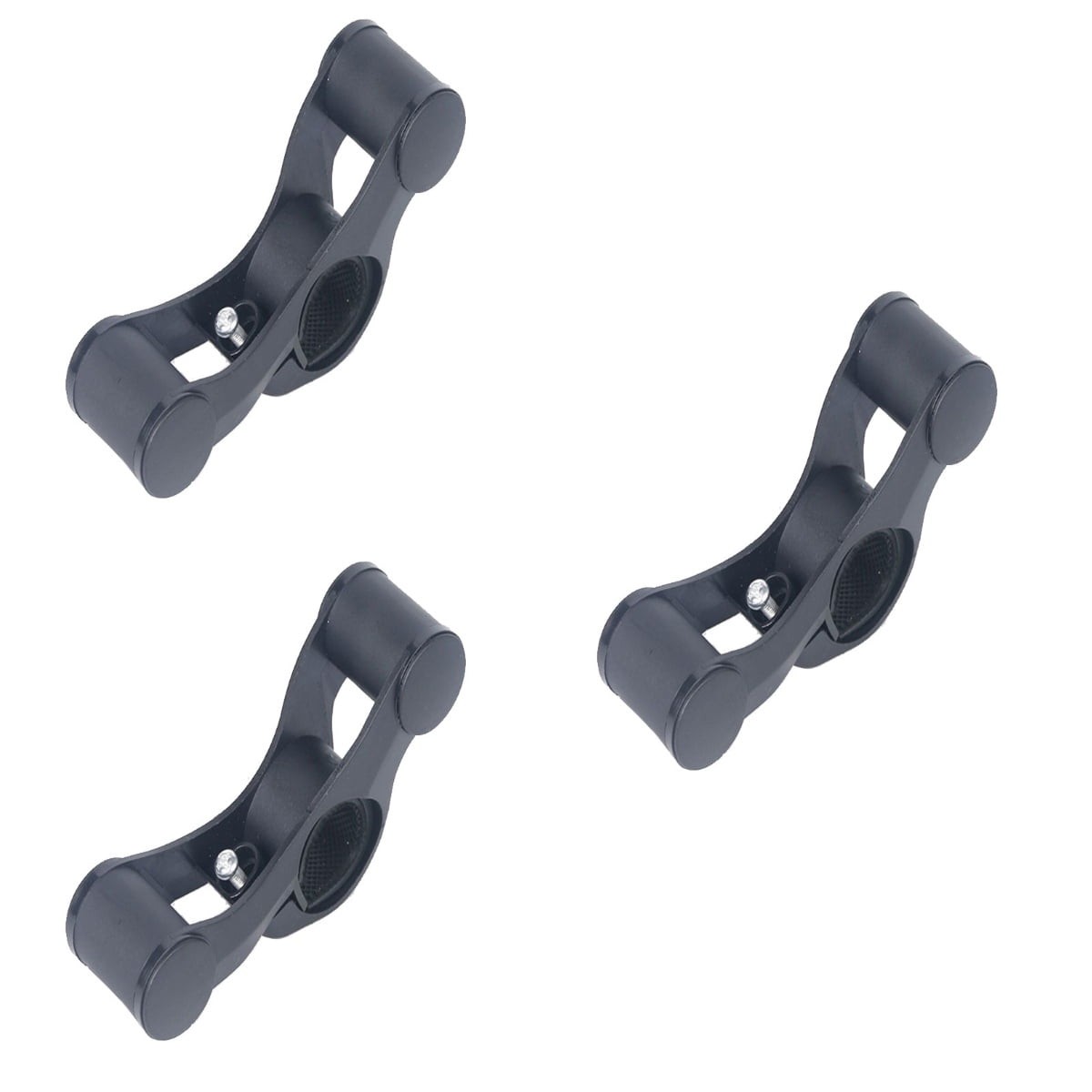 3 Pc Flashlight Bracket Clip Bike Handlebar Extension Holder Phone