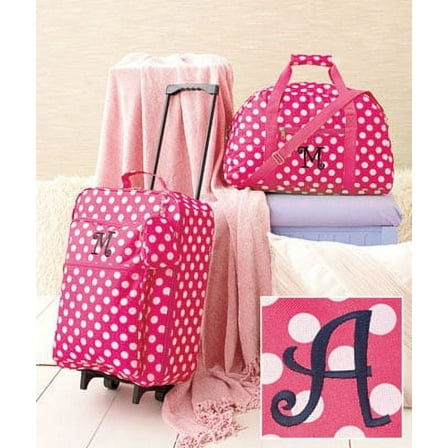 3-Pc. Girl's Monogram A Luggage Sets