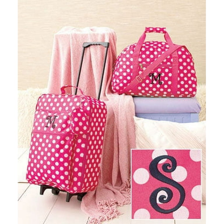 3-Pc. Girls' Monogram S Luggage Set 