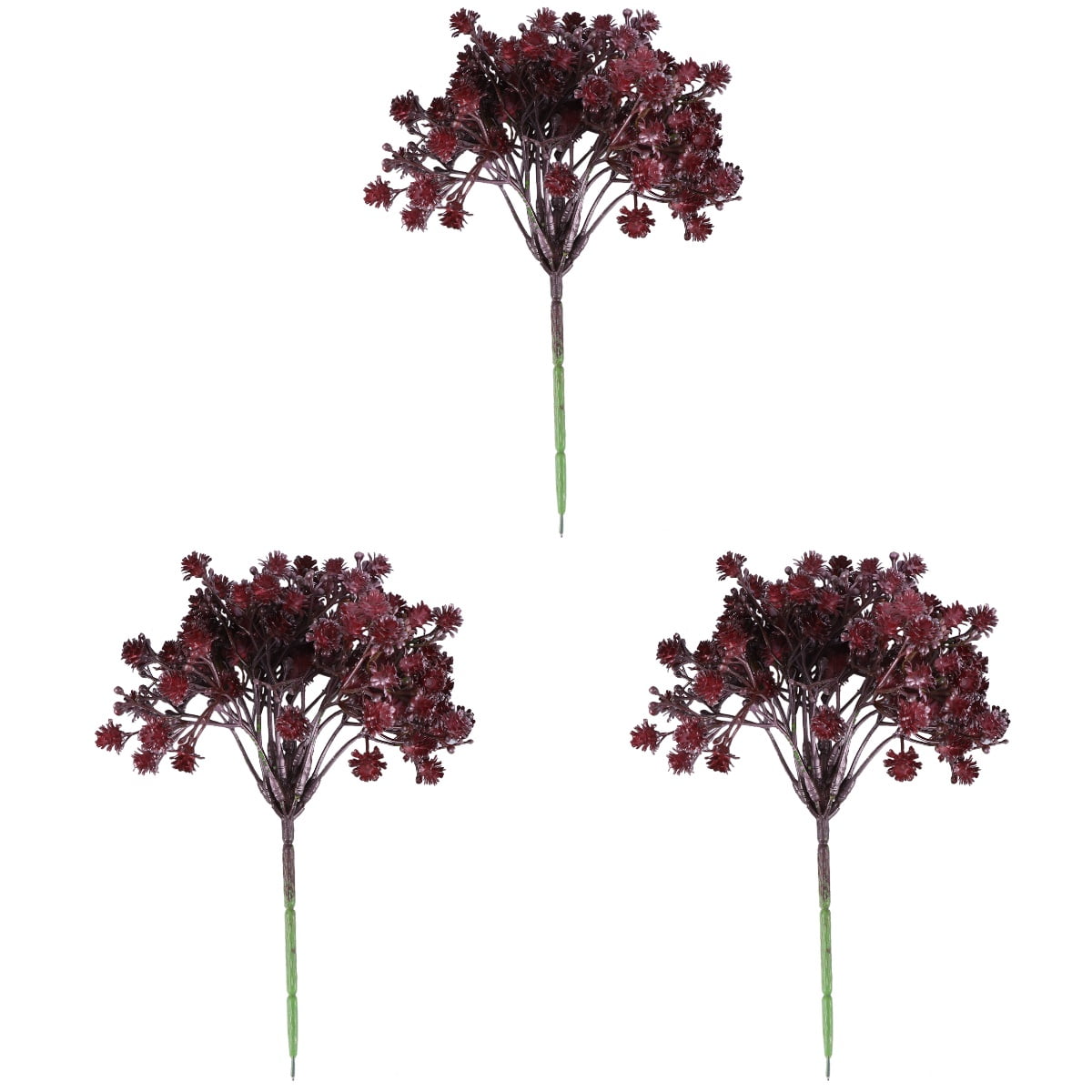 3 Pc Home Ornamental Flower Evening Party Decoration Plastic Flowers