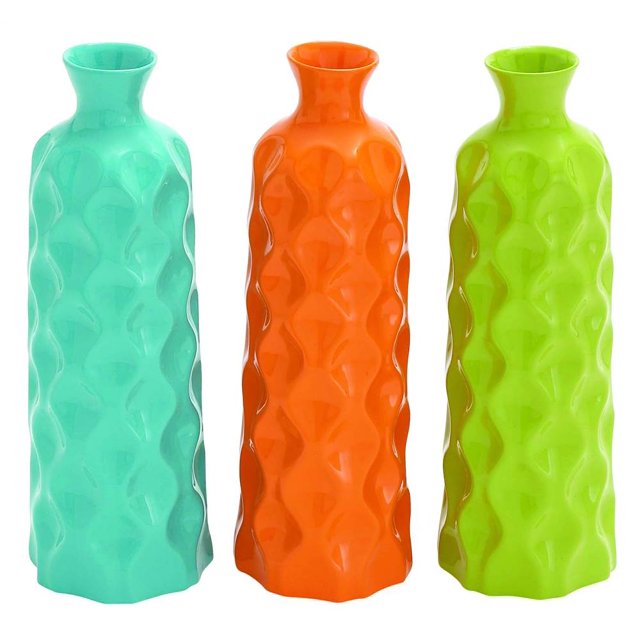 3Pc Huangpu Vase Set