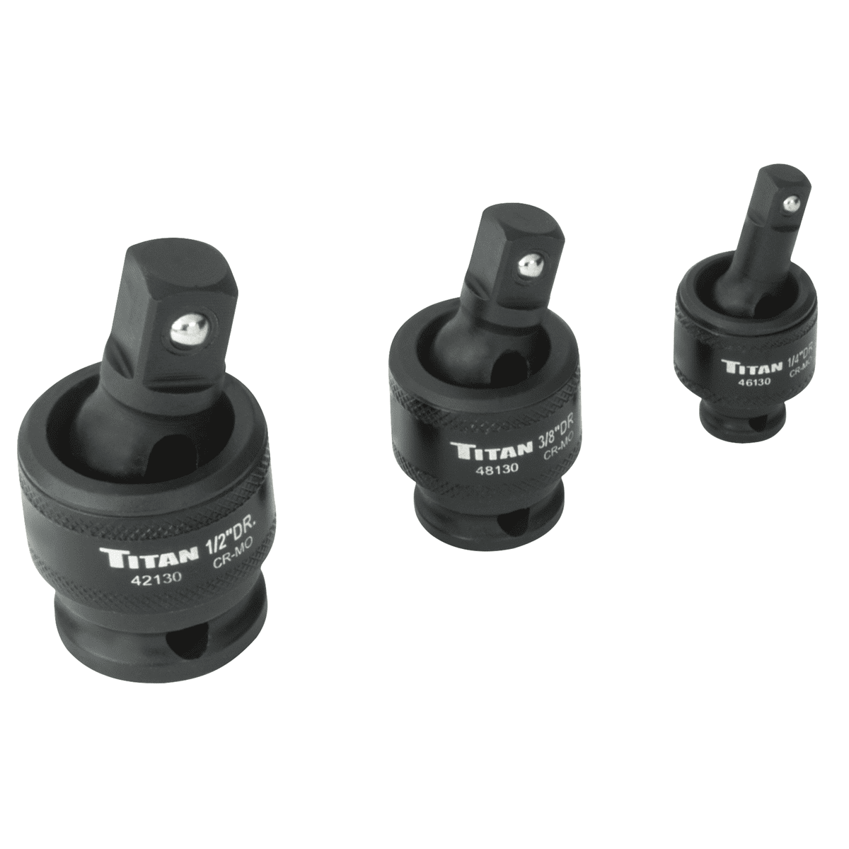 3 Pc Impact Socket Universal Joint S