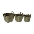 thumbnail image 1 of 3-Pc Oval Container Set with Rope Handles, 1 of 1