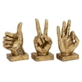 thumbnail image 1 of 3-Pc Peeling off Textured Hand Signs, 1 of 2
