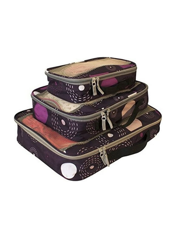 3-Pc Perfect Luggage Set in Purple
