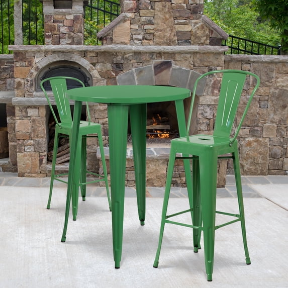 30rd Green Metal Bar Set