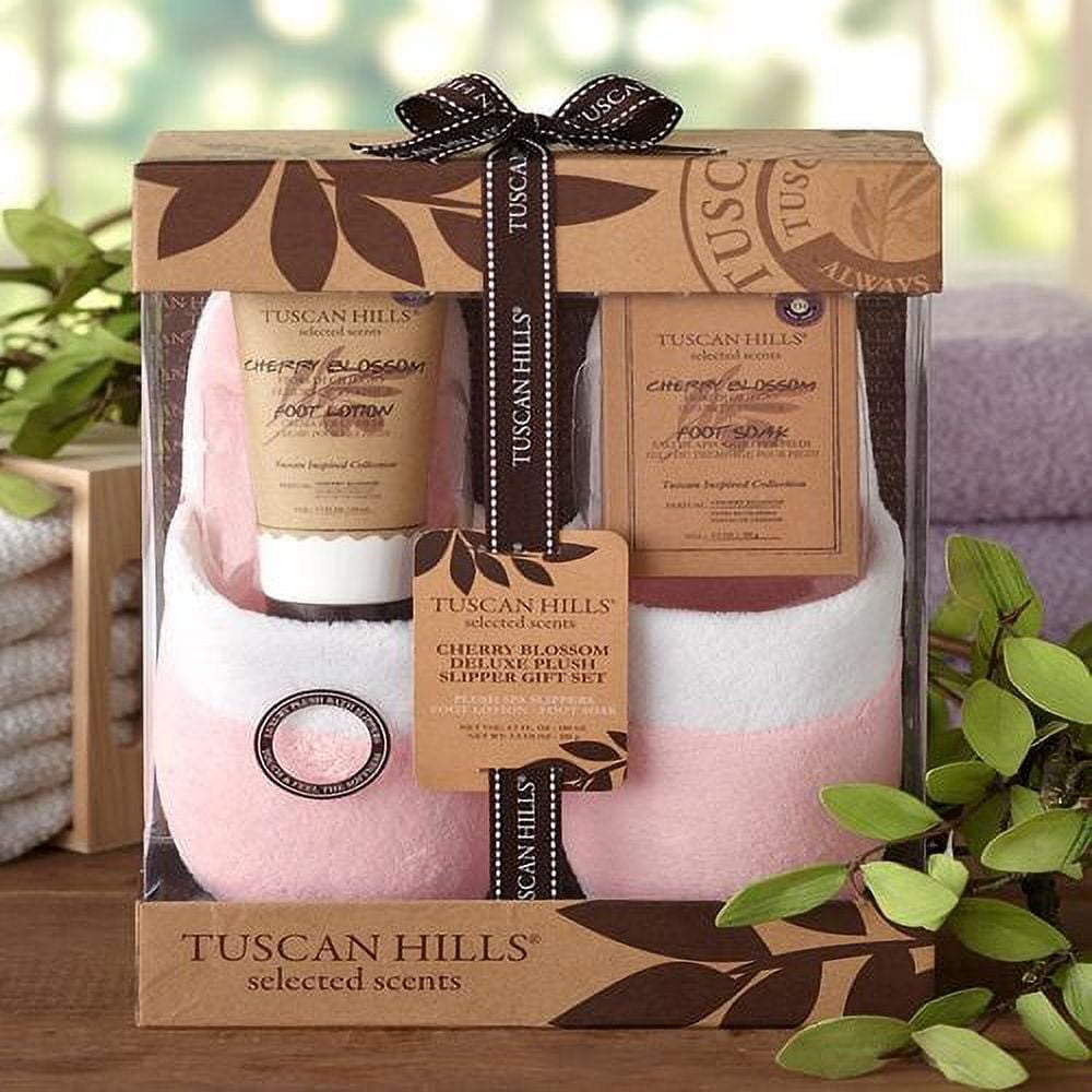 3Pc. Spa Foot Care Gift SetsCherry Blossom