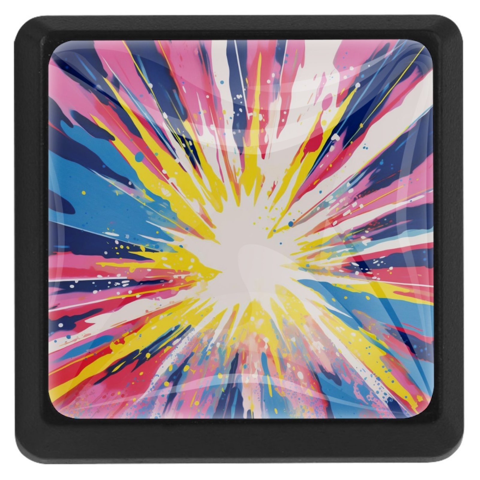 3-Pc,Square Kitchen Cabinet Handles,Knobs for Cabinets and Drawers ...