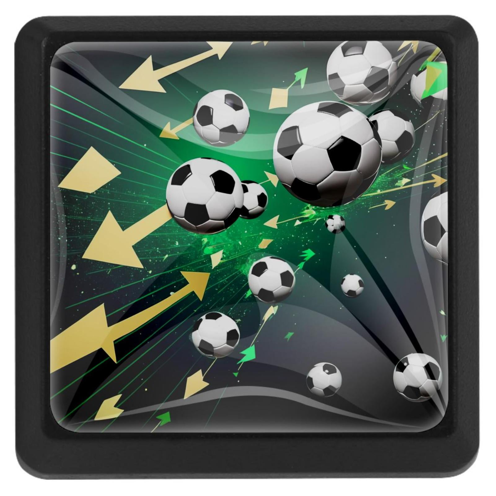 3Pc,Square Kitchen Knobs and Door Handles