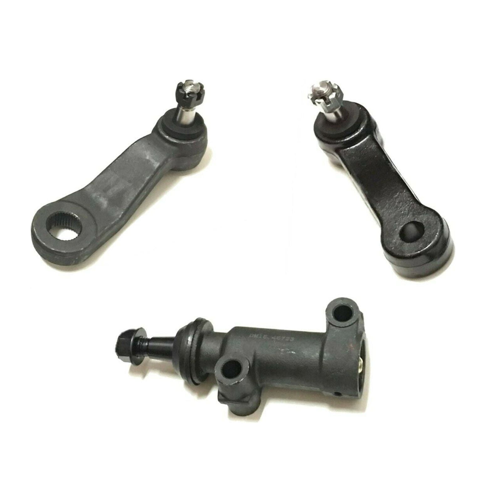 3 Pc Steering Kit Idler Arm Assembly + Idler & Pitman Arms Fits 4WD