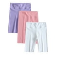 thumbnail image 1 of 3 Pcak Girls 5" Athletic Shorts High Waisted Yoga Dance Shorts Comfy Workout Gymnastics Shorts 2-12 Years, 1 of 6