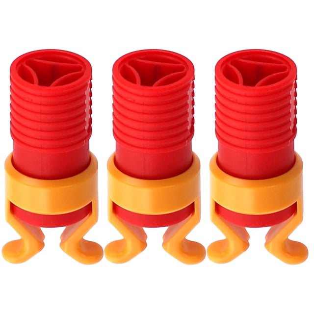 3 Pcs 0.7*1.6 Inch ABS Screw Holder Clamp, Screw Holder for Drill Screw Gripper Screw Holder Fits Screwdrivers Bit Diameter of 6-8mm for Woodworking
