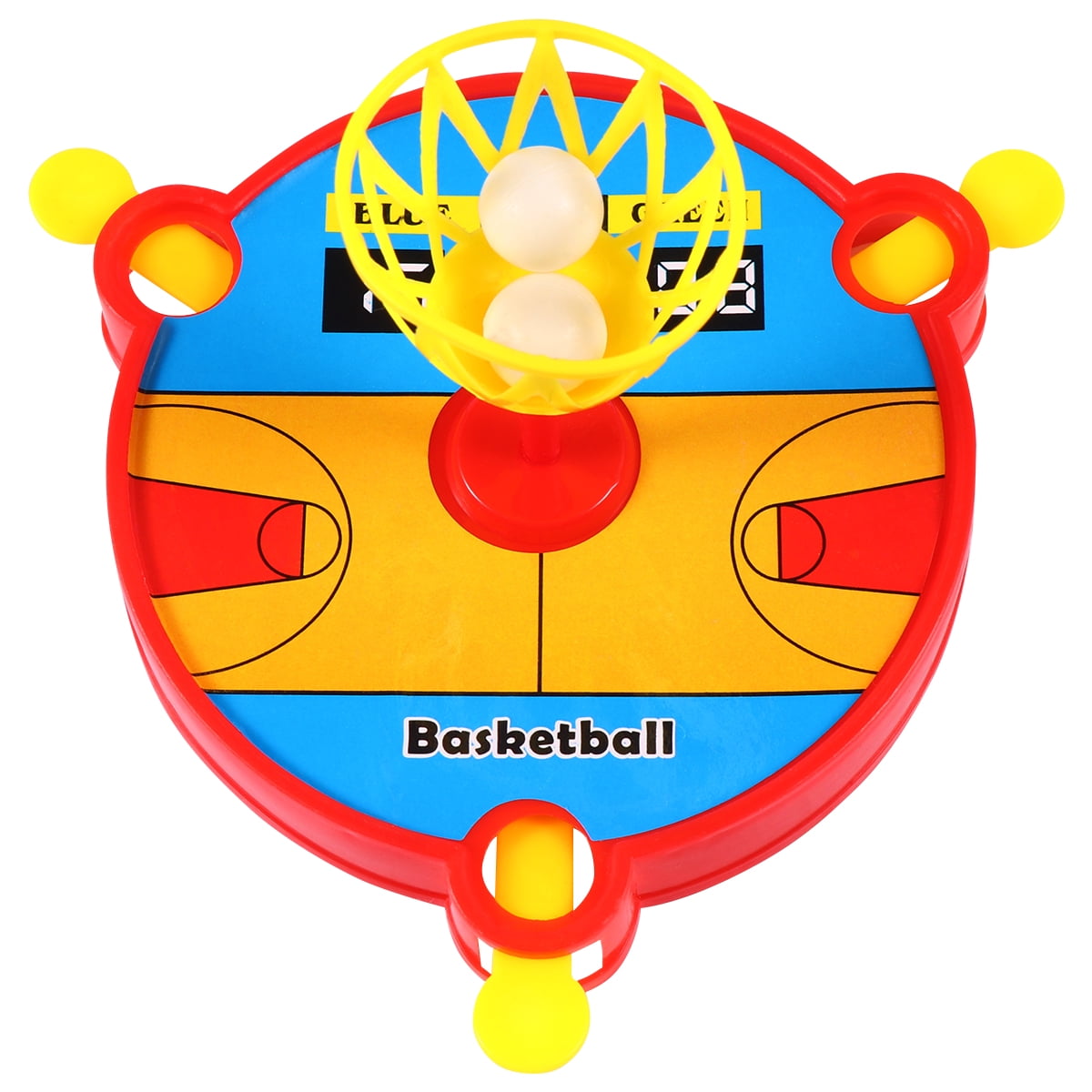 3 Pcs/1 Set Plastic Mini Finger Basketball Set Basketball Shooting Game