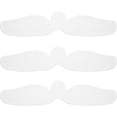 thumbnail image 1 of 3 Pcs 100% Cotton Under Breast Sweat Pads, 3-Layer Bra Liners for Boob Sweat with Breathable Gauze, Washable Absorbent Anti-Chafing Breast Liners for Women, 1 of 6
